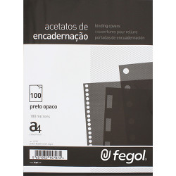Acetato encadernação opaco...