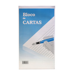 Bloco papel carta normal 50...