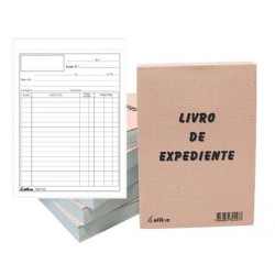 Livro expediente A6 100...