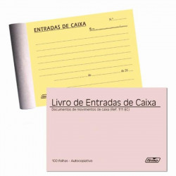 Livro entrada de caixa A6...