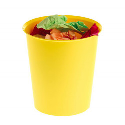 Cesto de Papeis  Amarelo...