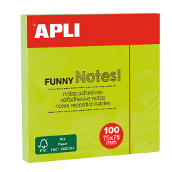 Bloco notas aderentes APLI...