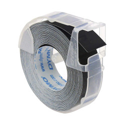Fita DYMO 3D 9mmX3mt preta...