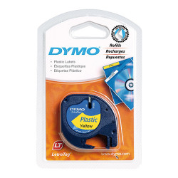 Fita DYMO LETRATAG 12mmX4mt...