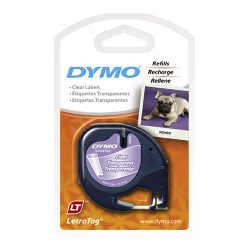 Fita DYMO LETRATAG 12mmX4mt...