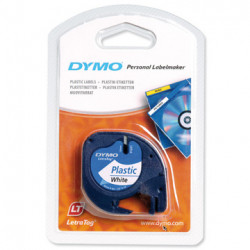 Fita DYMO LETRATAG 12mmX4mt...