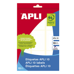 Etiquetas APLI A5 34X53mm...