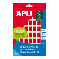 Etiquetas APLI A6 12X18mm...