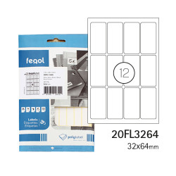 Etiquetas A5 32X64mm...