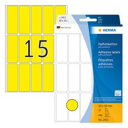 Etiquetas HERMA A5 20X50mm...