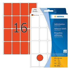 Etiquetas HERMA A5 25X40mm...