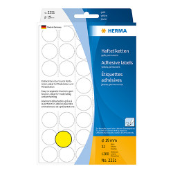 Etiquetas HERMA A5 redondas...