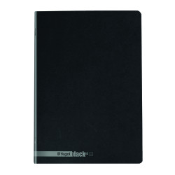 Caderno Agrafado Capa Preta...