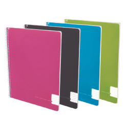 Caderno Espiral Capa PP A4...