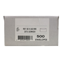 Envelope americano 97X162mm...