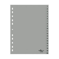 Separadores PP A4 20...