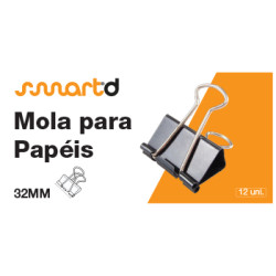 Molas para Papeis 32mm Cx...
