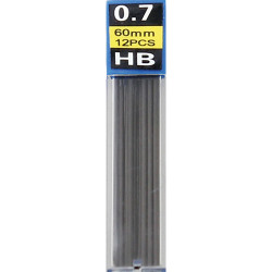 Minas 0,7mm-HB TUBO 12...