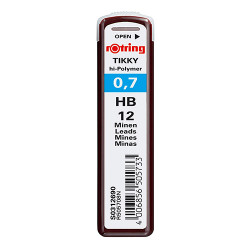 Minas 0,7mm-HB ROTRING TUBO...