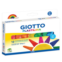 Plasticina 12 Cores Giotto...