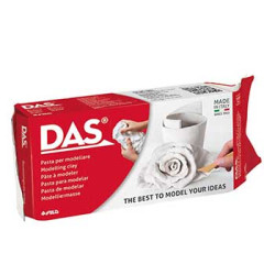 Pasta Modelar Branca DAS...