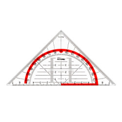 Esquadro Geométrico 16cm...