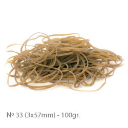 Elásticos 03x90mm Nº33 100g...