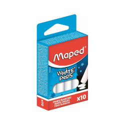 Giz Branco Maped Cx 10un -...