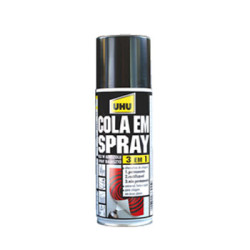 Cola Spray UHU 3 em 1 500ml...