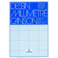 Papel Milimetrico 90gr A4...