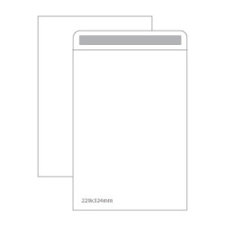 Envelopes Saco 229x324mm C4...