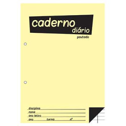 Caderno Diário B5 25x17,6cm...