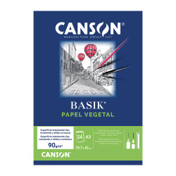 Papel Vegetal A3 90g Canson...