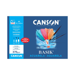 Papel Aguarela A3 370gr...
