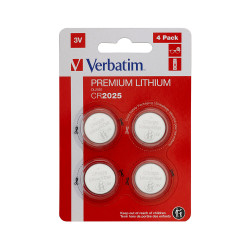 Pilhas CR2025 Lithium 3V...